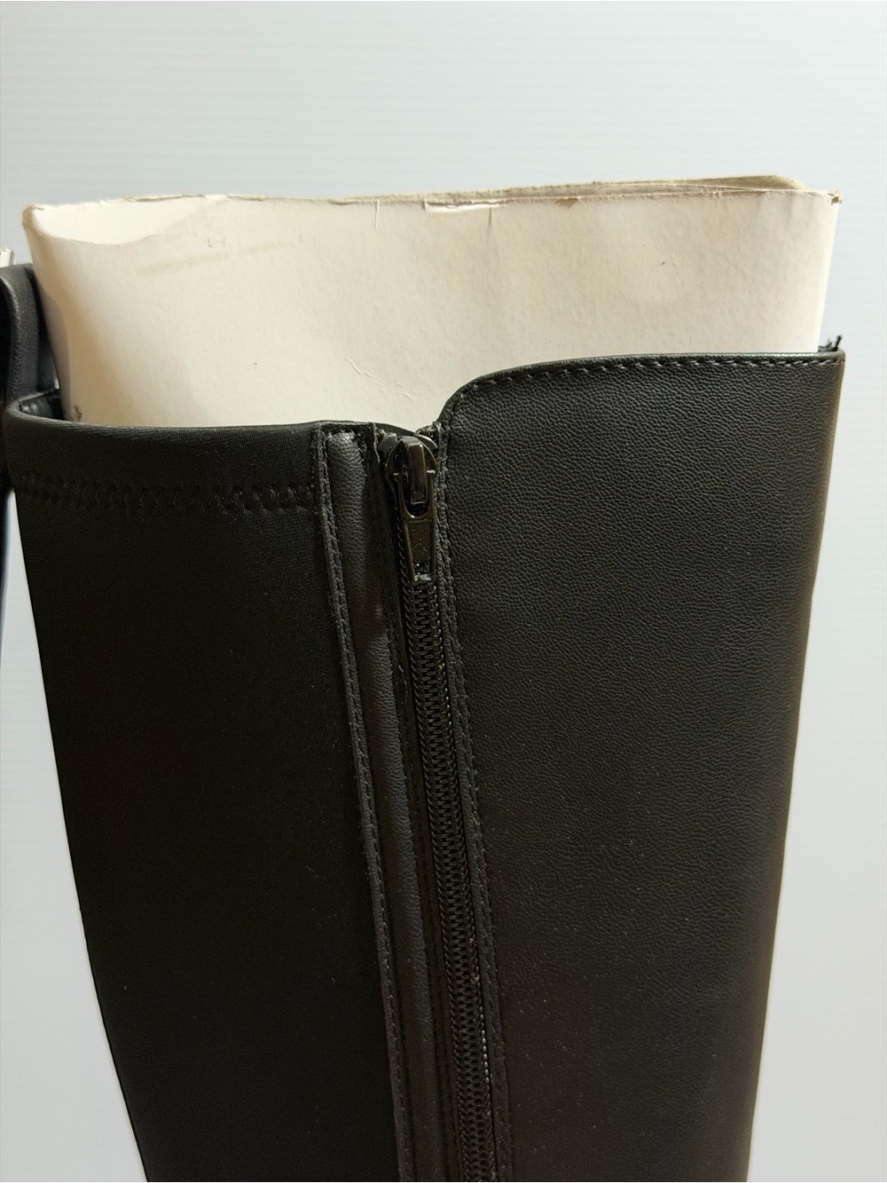 Kenneth Cole Reaction Anabelle Tall Riding Boots Black 9 w/ Box - Picture 9 of 14